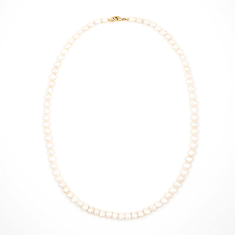 Fleur Continuous Pearl Necklace