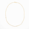 Dancing Oval Pearl Necklace