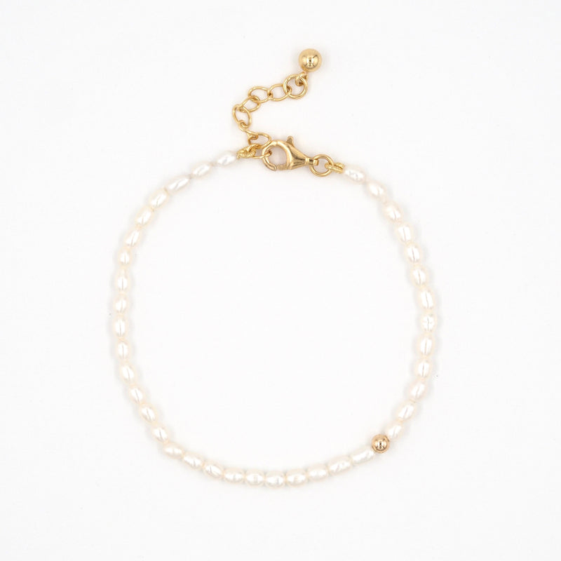 Poppy Pearl Bracelet