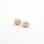 Fleur Rose Pearl Studs