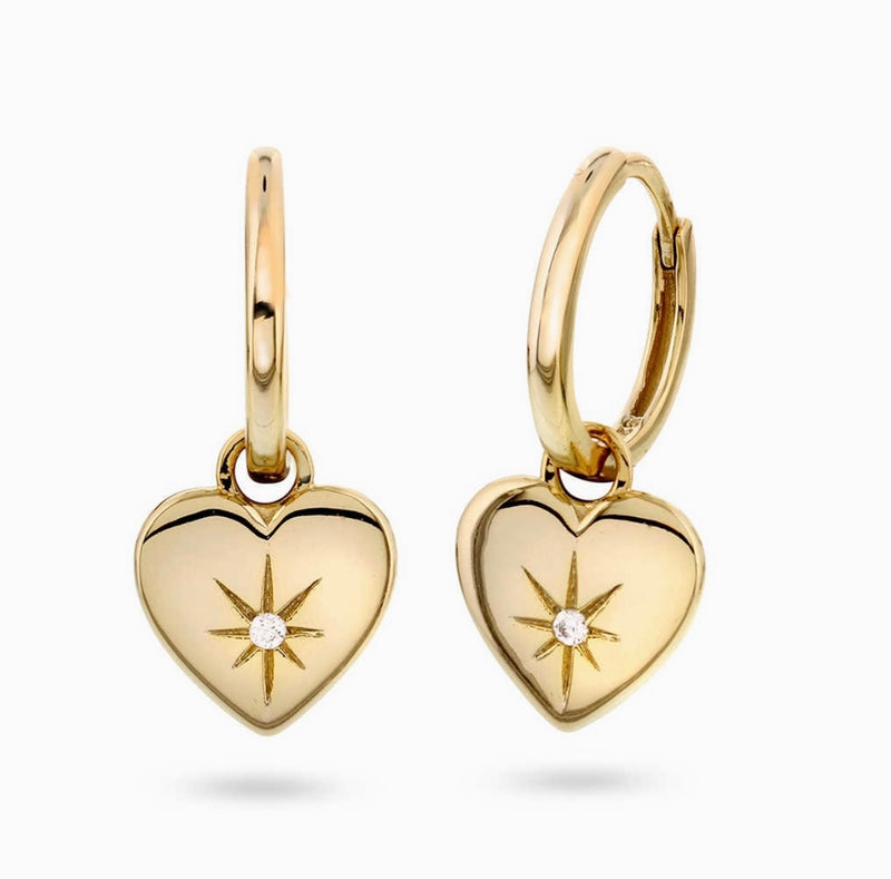 Heart Locket Earrings