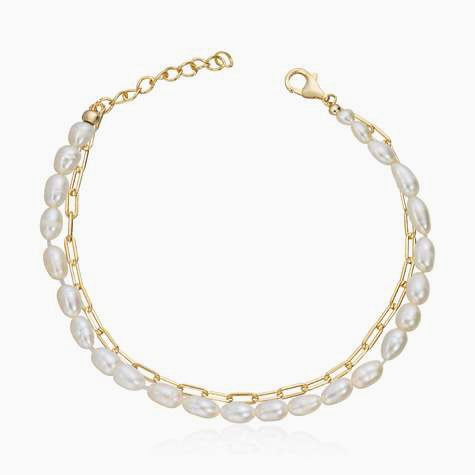 Petite Pearls Double Bracelet