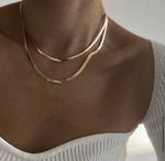 Double Herringbone Necklace