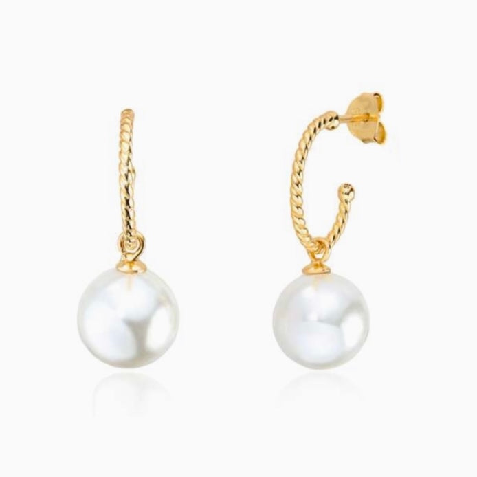 Como Pearl Hoops