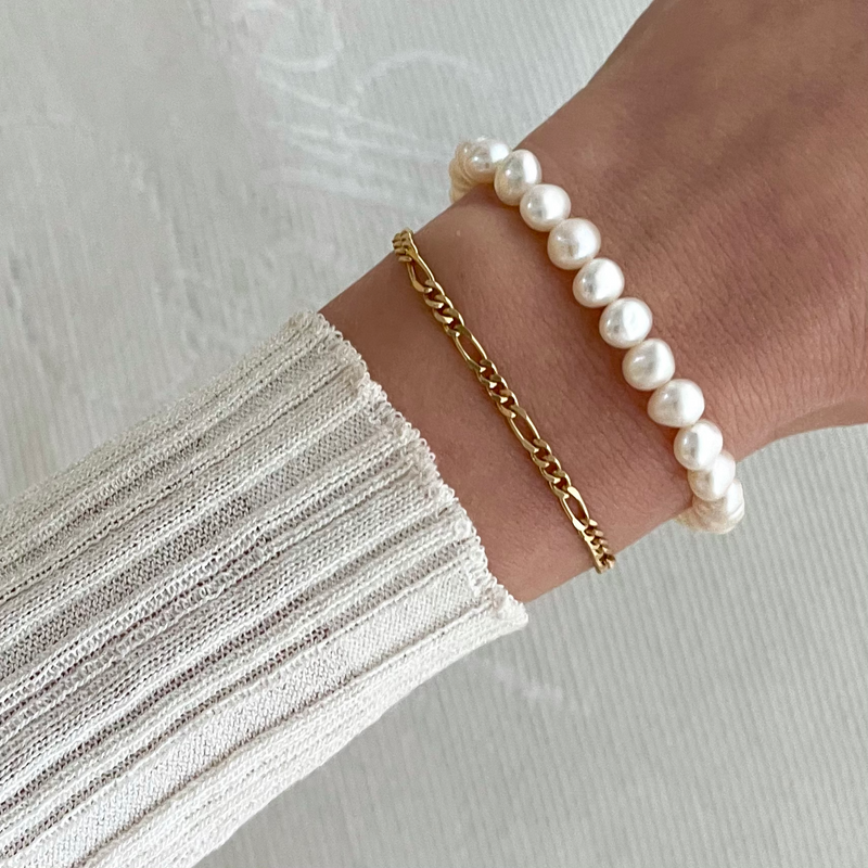 Fleur Continuous Pearl Bracelet